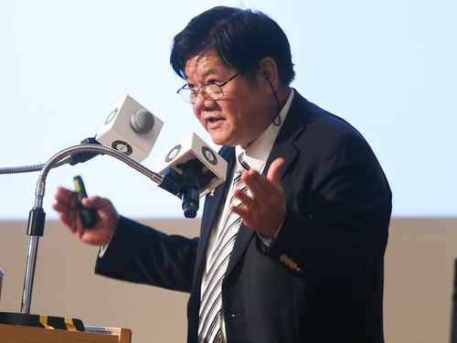 Professor Hung Mien-chie (洪明奇), a Taiwanese-born American molecular biologist and cancer researcher.