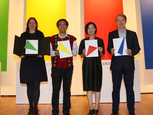 Irma Boom, designer of this year's Tang Prize certificates