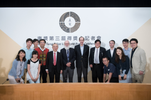 Dr. Tony Hunter and Dr. Brian Druker attended the 2018 Laureate Lecture