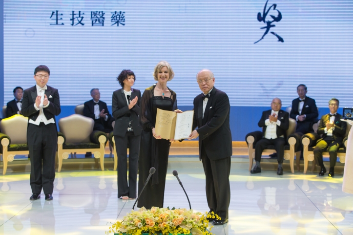 In Biopharmaceutical Science, the prize was awarded to Emmanuelle Charpentier, Jennifer Doudna, and Feng Zhang, three scientists who developed and applied the gene-editing platform, CRISPR/Cas9.