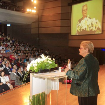 Gro Harlem Brundtland, 2014 Tang Prize Laureate in Sustainable Development