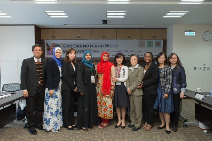 Five female scientists from developing countries participated in the closing ceremony held at the Tang Prize offices, where they presented their work and proposed future collaborations.