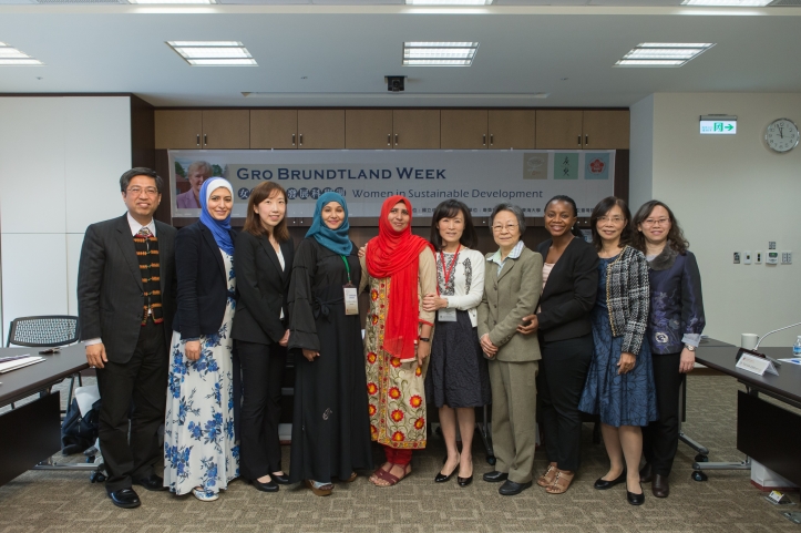 Five female scientists from developing countries participated in the closing ceremony held at the Tang Prize offices, where they presented their work and proposed future collaborations.