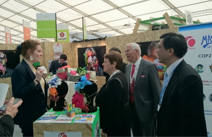 Brundtland Praises Tang Prize Presence at COP21