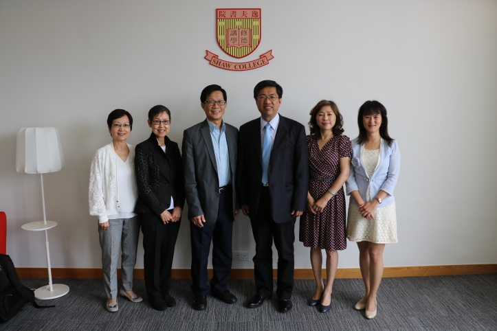 Tang Prize visited  the Shaw Prize Foundation 