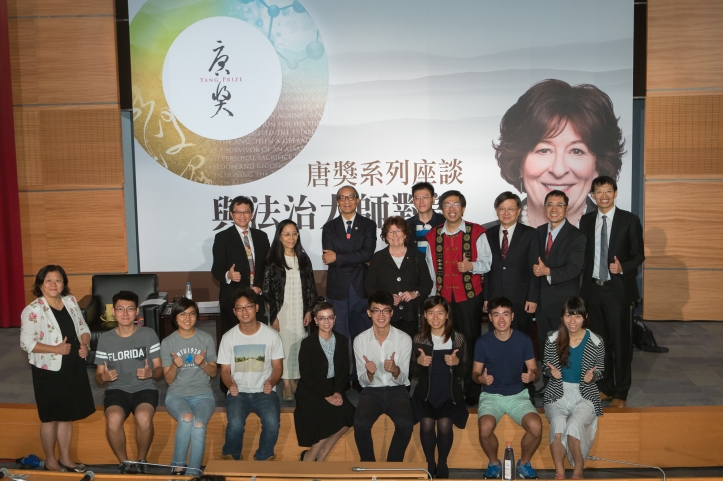 Louise Arbour, the winner of the 2016 Tang Prize in rule of law, said Tuesday that it makes sense for Taiwan to have a seat in international organizations such as the civil aviation body, where the participation of every nation is important.