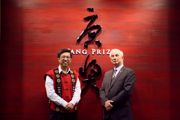 Professor Gordon McBean, President of the International Council for Science (ICSU), visited the Tang Prize Foundation Offices