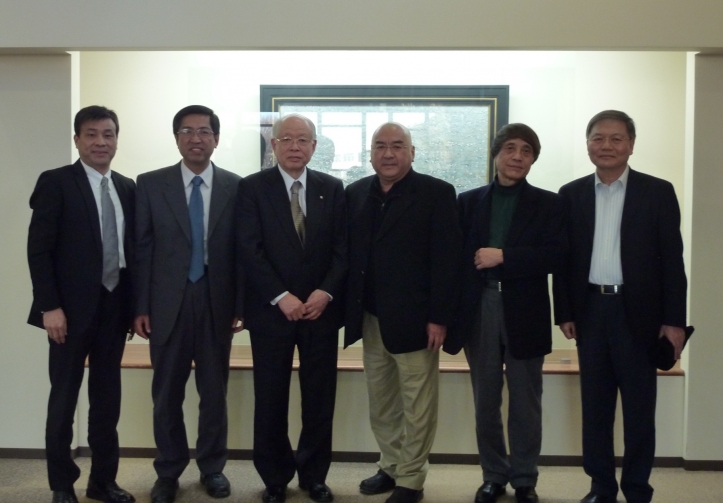 Tang Prize Foundation Chairman, Dr. Samuel Yin, together with the foundation’s CEO, Dr. Jenn-Chuan Chern, board member Y.T. Du and the famous Japanese architect, Tadao Ando, paid a visit to RIKEN, the largest academic institute in Japan. 
