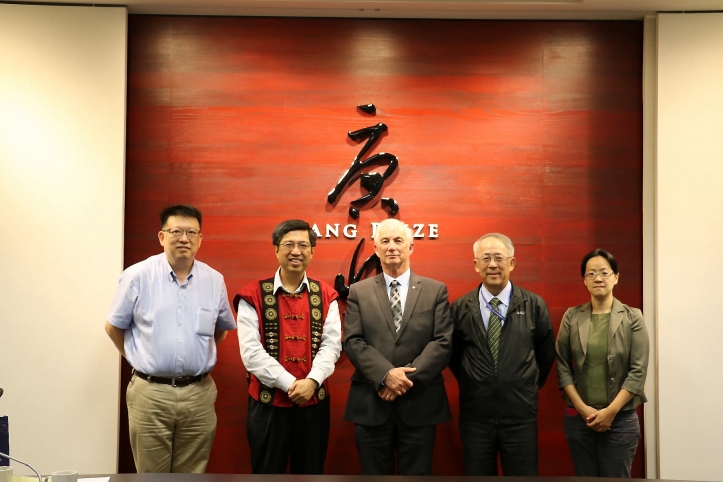 Professor Gordon McBean, President of the International Council for Science (ICSU), visited the Tang Prize Foundation Offices