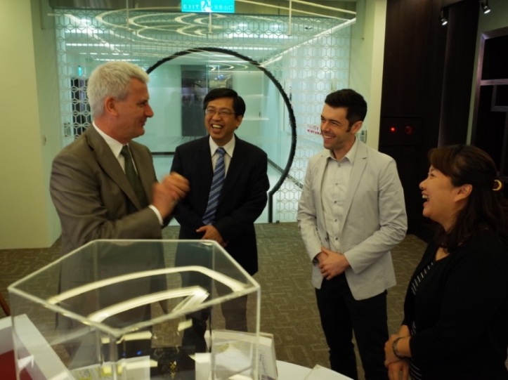 Newly-appointed Director of the ANU Centre on China in the World (CIW) Dr. Benjamin Penny visited the Tang Prize Foundation this October 6 to talk sustainable development and sinology.