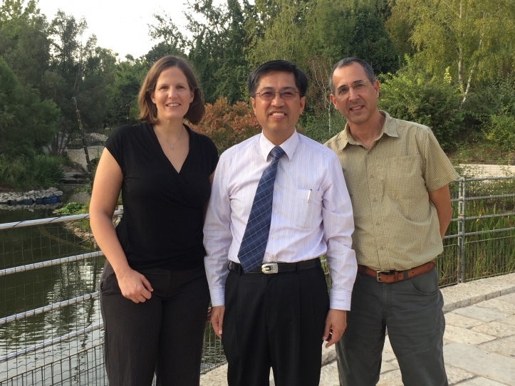 The Foundation CEO Dr. Jenn-Chuan Chern travels to Israel, visiting the Weizmann Institute of Science (WIS).