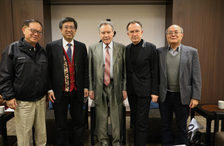 President of the Russian Academy of Engineering (RAE) Prof. Boris Vladimirovich Gusev and the world-renowned scholar Prof. Igor Emri