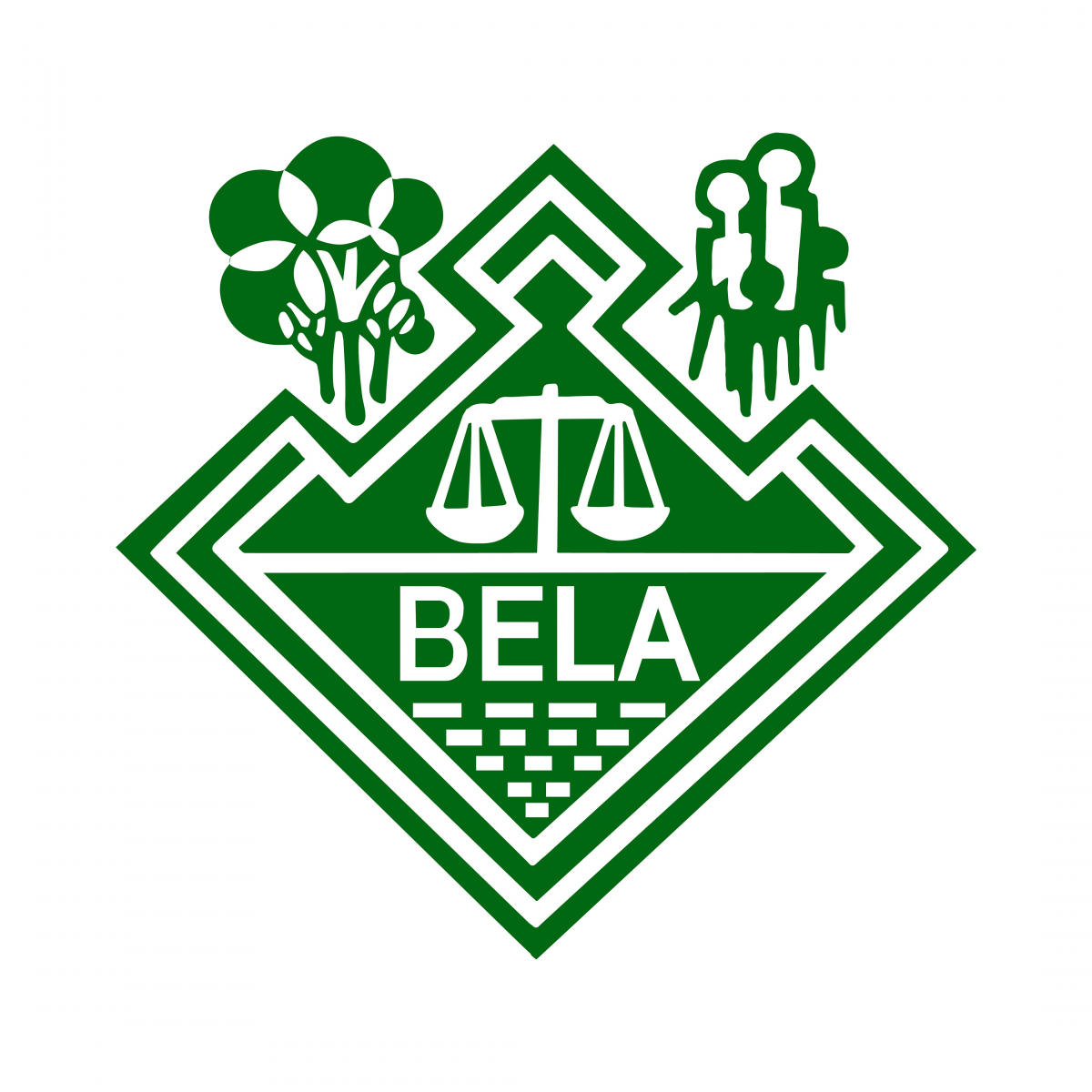 2020唐獎法治獎得主BELA的 logo
