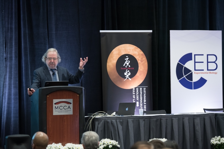 James P. Allison, 2014 Tang Prize Laureate in Biopharmaceutical Science, gave speech at xperimental Biology (EB) 2015 in Boston.