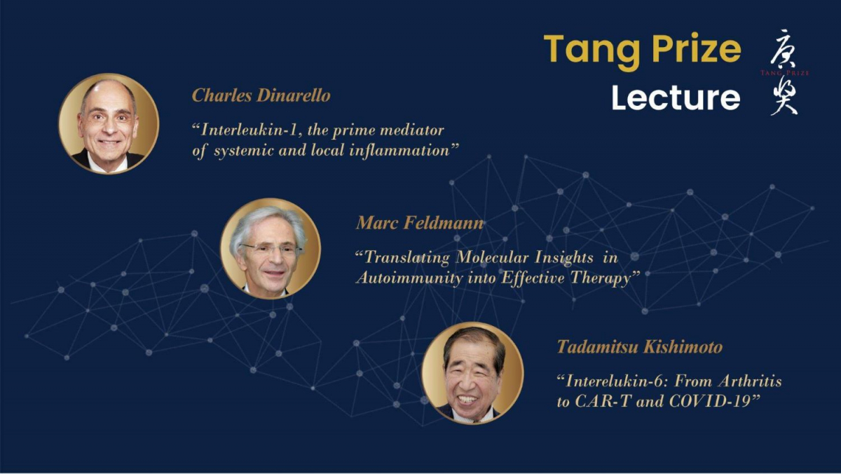 2020 Tang Prize laureates in Biopharmaceutical Science at 2021 APFP