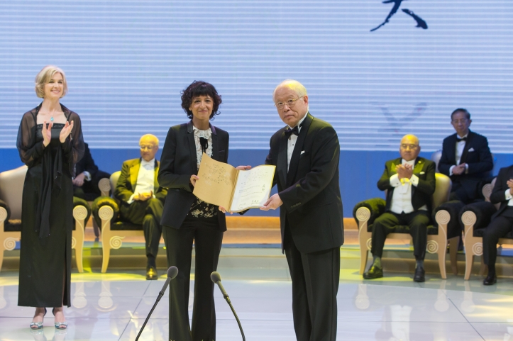 In Biopharmaceutical Science, the prize was awarded to Emmanuelle Charpentier, Jennifer Doudna, and Feng Zhang, three scientists who developed and applied the gene-editing platform, CRISPR/Cas9.