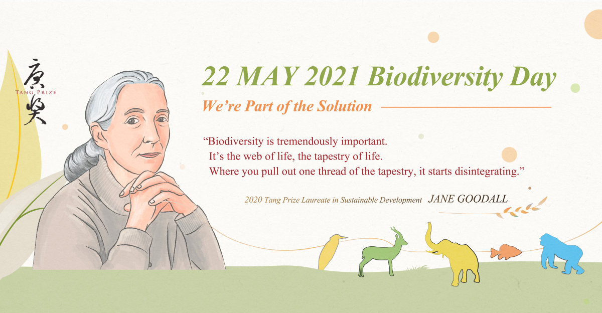 Tang Prize Laureate Jane Goodall Talks about How Climate Change Impacts Biodiversity 