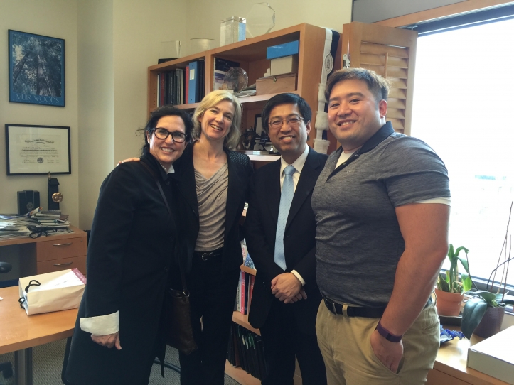 Tang Prize Foundation CEO Dr. Jenn-Chuan Chern paid a visit to one of this year’s winners of the Tang Prize in Biopharmaceutical Science, Jennifer Doudna, Ph.D.