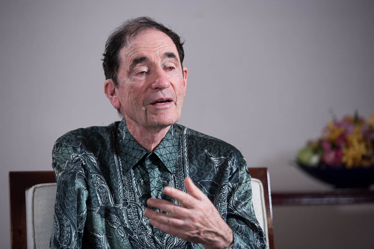 Former justice on South Africas Constitutional Court and Tang Prize laureate Albie Sachs believes in the strength of humanity (photo courtesy of Tang Prize Foundation)